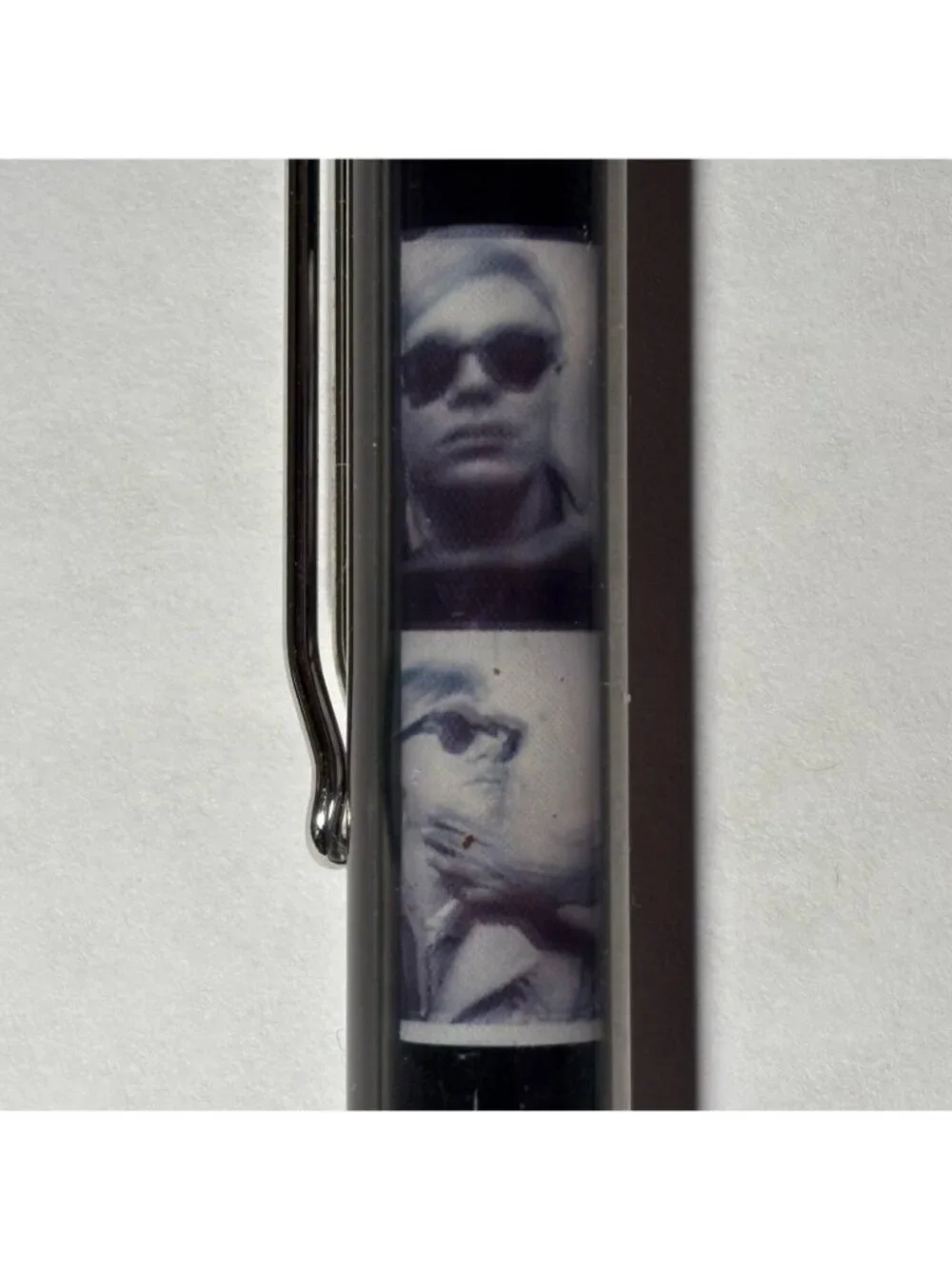 Andy Warhol Floaty Pen 15 Minutes Eternal Fame Black and White Photos Artist Art